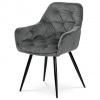 Jedálenská stolička Autronic 61x86 cm sivá látka DCH-421 GREY4 Jedálenská stolička Autronic 61x86 cm sivá látka DCH-421 GREY4