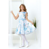 Fashionkids Dievčenské šaty CANSU M/460 Farba: Modrá, Veľkosť: 128