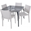 ROJAPLAST Set záhradného nábytku ZWMT-90 záhradný stôl 1 + 4 záhradné stoličky MOSK
