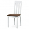 Jedálenská stolička Autronic 45x96 cm biela masív BC-2602 WT