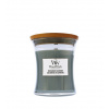 WoodWick Evergreen Cashmere vonná sviečka s dreveným knôtom 275 g