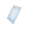 LED mini panel podhledový, 18W, 1530lm, 3000K, tenký, čtvercový, bílé WD111 SOLIGHT