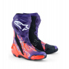 boty SUPERTECH R VENTED FLYTE limitovaná edice JORGE MARTIN, ALPINESTARS (fialová/červená/černá, vel. 41)