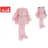 MIKRO - Mini Club zajačik plyšový ružový 30cm dlhé nohy 0m+ 93936