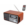 Sieťovo-batériové rádio AM, FM, SW CMiK LXMK623S
