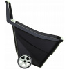 Záhradný vozík - Záhradné koliesko svetlo plastové silné dva -kolieskové čierne 95L (Záhradné koliesko svetlo plastové silné dva -kolieskové čierne 95L)