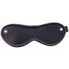 ROUGE Leather Blindfold Eye Mask Black