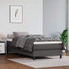 vidaXL Matrac s taštičkovými pružinami sivý 80x200x20 cm látka