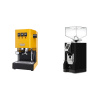 Gaggia New Classic EVO BC, yellow + Eureka Mignon Bravo, CR black