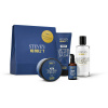 Steves No Bull***T Shaving Box Blue Velvet - Darčeková sada