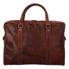 Pánska kožená taška hnedá - Greenwood Oldys hnedá