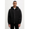 Calvin Klein mikina na zips s kapucňou pánska LV04RE218G čierna S