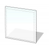 Lienbacher | Sklo pod kachle 800x800x8 mm štvorec | LB0061