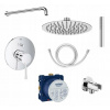 Vodovodná batéria Grohe Essence, 20 cm RCR podomietková súprava (Vodovodná batéria Grohe Essence, 20 cm RCR podomietková súprava)