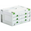 FESTOOL 491984 SORTAINER SYS 3-SORT/6