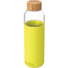 Fľaša na vodu Quokka Flow Neon Green sklenená 660 ml