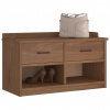 vidaXL Lavica do predsiene SANDNES 87x40x50 cm borovicový masív 4010461