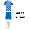 Futbalová sada Joma Flag II pre mužstvo, od 12 kusov, modrá / biela počet ks v sade: 17 hráčskych setov