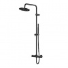 Steinberg 390 - Sprchový set s termostatom, priemer 22 cm, matná čierna 390 2721 S