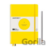 Bauhaus Edition Zápisník Lemon A5 Medium bodkovaný