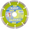 EXTOL CRAFT diamantový rezací kotúč segmentový - suché rezanie, 125x22,2mm, 108812