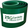 Záhradný obrubník plast zelený 100 cm x 25 cm