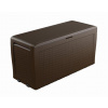 Záhradný box KETER Samoa Rattan Box 270 l, hnedý