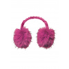 Dámske klapky na uši Goldbergh Fluffy Earwarmers Italian Rose