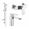 Mexen Milo DF05 sprchová súprava, chróm - 71304DF05-00