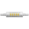 LightMe LM85377 LED En.trieda 2021 E (A - G) R7s tyčový tvar 7 W teplá biela (Ø x d) 18 mm x 78 mm 1 ks; LM85377