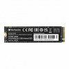 SSD Interná Verbatim Vi3000 M.2, 49374, 512GB, čierny, 3300 MB/s-R, NVMe, 2500 MB/s-W