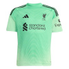 adidas Liverpool Goalkeeper Shirt 2025 2026 Juniors Mint 7-8 Years