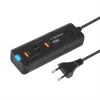 Napájací zdroj Esperanza EZC109 60W 2xUSB-C PD 30W/2xUSB-A QC 3.0 18W