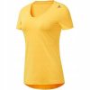 Tréning s krátkym rukávom T -shirt reebok xs žltá (Tréning s krátkym rukávom T -shirt reebok xs žltá)