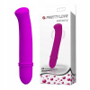 Vibrátor bodu G Pretty Love fialový 12 cm silikón
