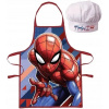 Euroswan zástera s kuchárskou čiapkou Spiderman motív Thwip