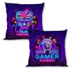 Detské obliečky na vankúš 40x40 cm - Gamer Neon