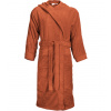 The One Towelling® Unisex župan s kapucňou T1-BH Terra Spice XXL/3XL