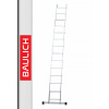 Rebrík - Teleskopický rebrík 3,8 m 380 cm svetlo hliník (Rebrík - Teleskopický rebrík 3,8 m 380 cm svetlo hliník)