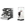 Rocket Espresso Appartamento TCA, black + Eureka Mignon Perfetto, CR white