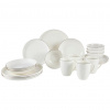 Novel KOMBINOVANÝ SERVIS 20-dielne, nový kostný porcelán (new bone china) keramika - Jedálenské sety - 007136058602