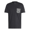 adidas Puzzle pánske tričko Black 2XL