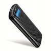 Axagon AXAGON EEM2-SC, USB-C 10Gbps externí box pro M.2 NVMe SSD, bezšroubový, žebrovaný hliník