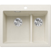 Blanco Pleon 6 Split Granitový drez - Biela soft