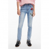 Dámské jeans DESIGUAL 24WWDD19 5053 DENIM AINA 5053 BLUE velikost 40