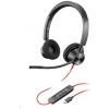 Poly Blackwire 3320, slúchadlá ,USB-C/A adaptér, stereo 8X219AA