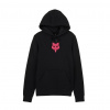Dámska mikina Fox W Fox Head Fleece Po Black/pink - S, black/pink