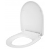 Cersanit MODUO SLIM SEDÁTKO DUROPLAST, ANTIBAKT., ONE BUTTON, Soft Close, biela K98-0184