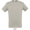 SOL´S REGENT / Pánske tričko s okrúhlym výstrihom - light grey M