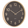 Designové nástěnné hodiny 5852BK Karlsson 40cm